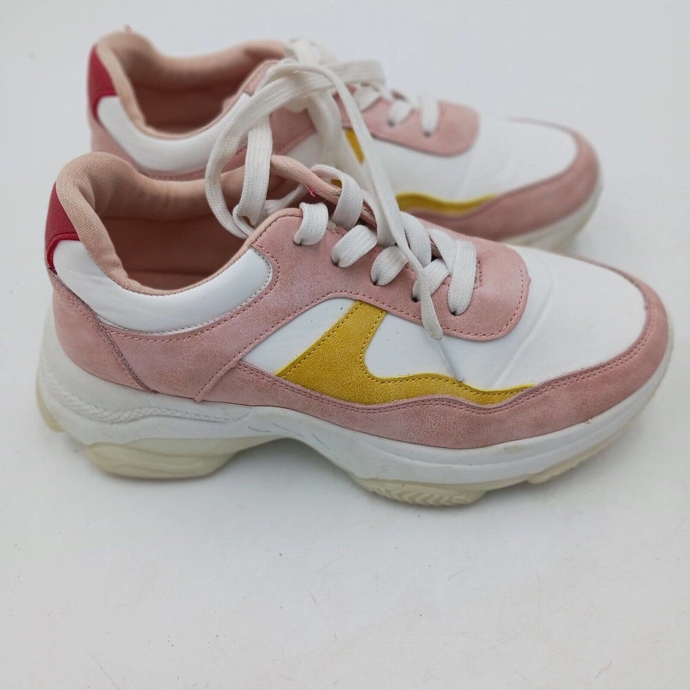 Weeboo Unilady Paula-5 Size 8.5‎ M Women's Lace-Up Sneakers Athletic Shoes
